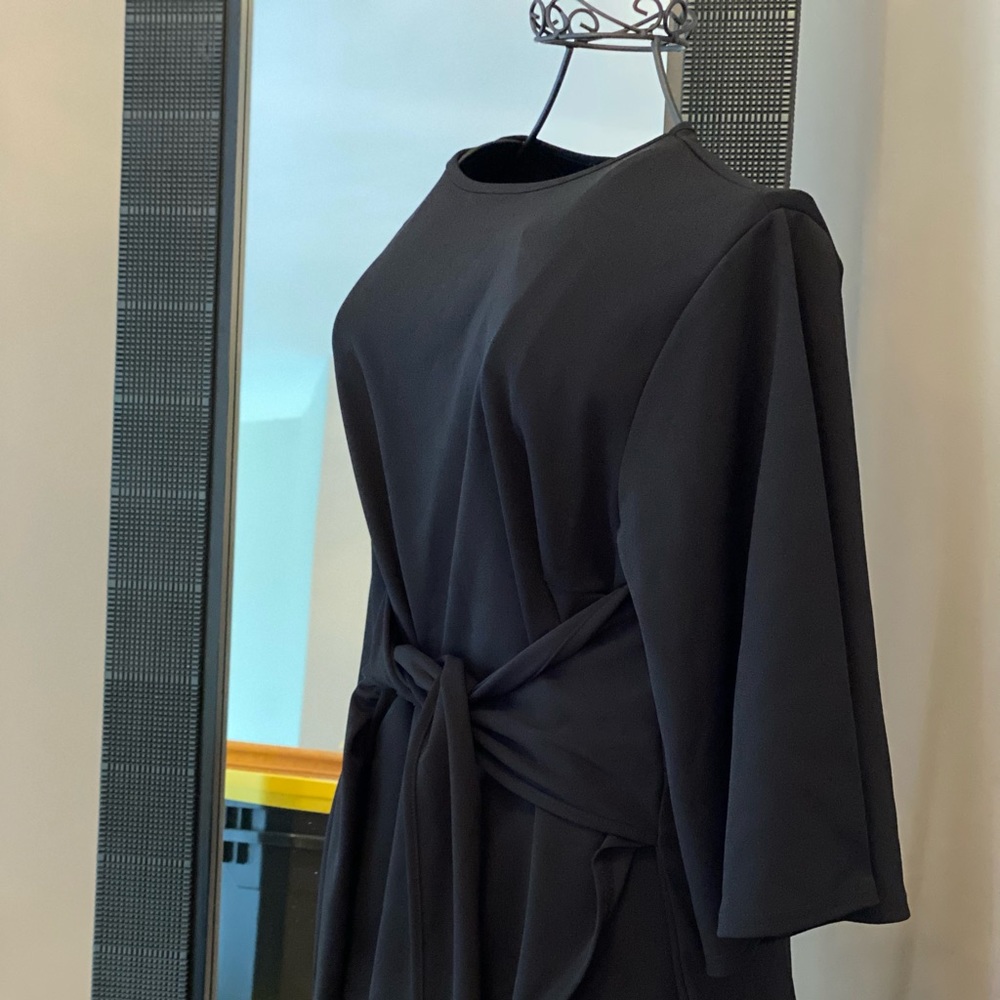 Faux Wrap Dress!